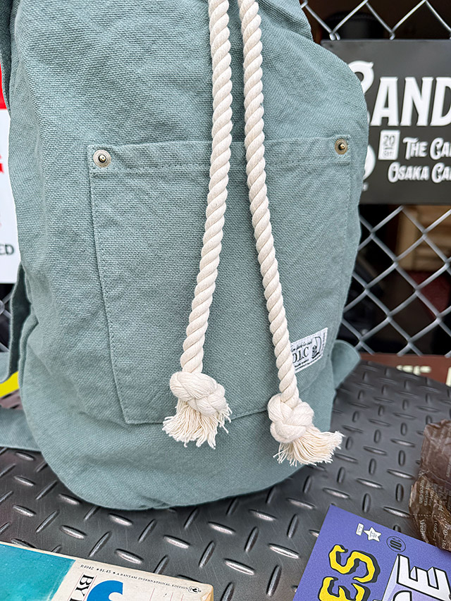 倉敷帆布で職人さんが作った　こだわりの　ボンサック　V.D.L.C.　バックパック　リュック　ミリタリーバッグ　■ アメリカン雑貨 |  | 03