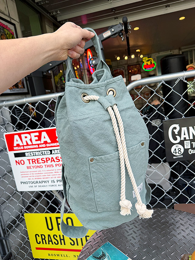 倉敷帆布で職人さんが作った　こだわりの　ボンサック　V.D.L.C.　バックパック　リュック　ミリタリーバッグ　■ アメリカン雑貨 |  | 06