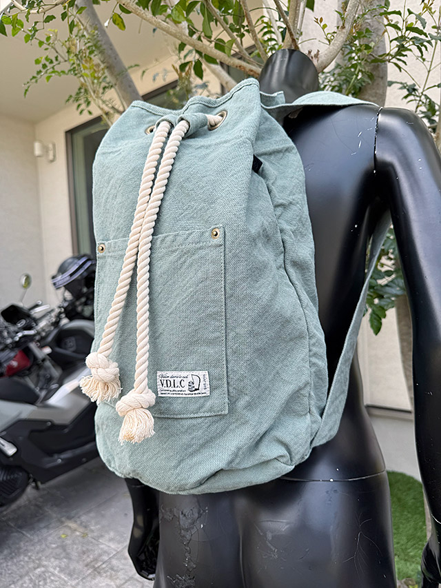 倉敷帆布で職人さんが作った　こだわりの　ボンサック　V.D.L.C.　バックパック　リュック　ミリタリーバッグ　■ アメリカン雑貨 |  | 08