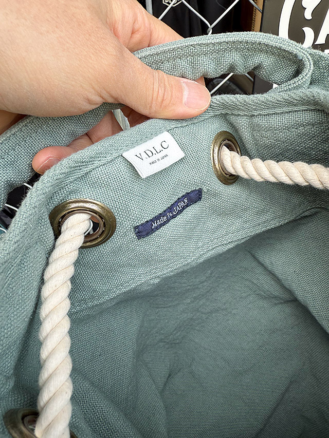 倉敷帆布で職人さんが作った　こだわりの　ボンサック　V.D.L.C.　バックパック　リュック　ミリタリーバッグ　■ アメリカン雑貨 |  | 15