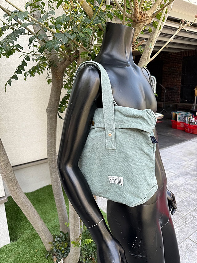 倉敷帆布で職人さんが作った　こだわりの　フライバッグ　V.D.L.C.　米軍ヘルメットバッグがモチーフ ■ アメリカン雑貨 アメリカ雑貨 |  | 07