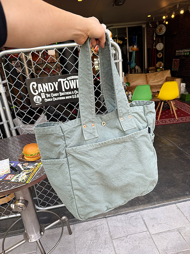 倉敷帆布で職人さんが作った　こだわりの　ワークトート　V.D.L.C.　大容量トートバッグ ■ アメリカン雑貨 アメリカ雑貨 |  | 05