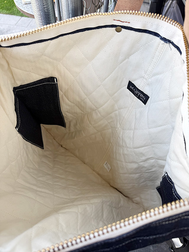 マストロ　デニム　ヘルメットバッグ　岡山産デニム　（インデイゴリジッド）　MADE IN JAPAN　アライヤン ■ アメリカ雑貨 アメリカン雑貨 |  | 10