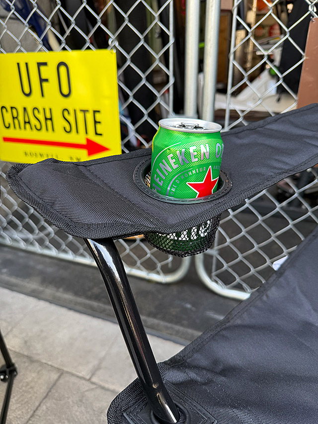 【希少品！】ハーレーダビッドソン　ブラック折りたたみアウトドアチェア ロゴ付き 希少品！】ハーレーダビッドソン ブラック折りたたみアウトドアチェア