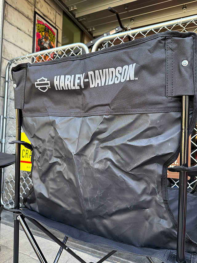 Harley Davidson（ハーレー・ダビッドソン） B&S 折り畳みイス （収納
