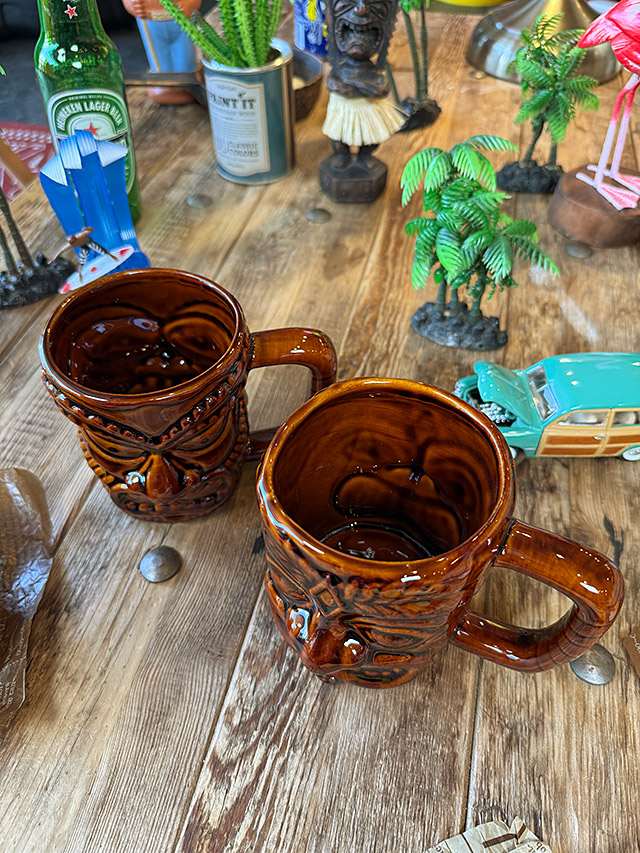 ハワイアン ティキ マグカップ (2個セット/...の詳細画像1