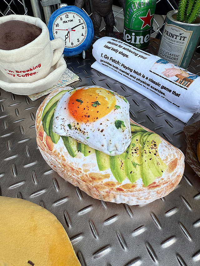 ダルトン　プラッシュトイ　（エッグトースト）　単品 ■ アメリカン雑貨 アメリカ雑貨 爆買