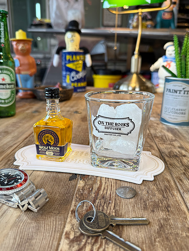 ダルトン　香りを楽しむ　オン・ザ・ロックス・ディフューザー　（ウルフムーンの香り）　ルームフレグランス | DULTON