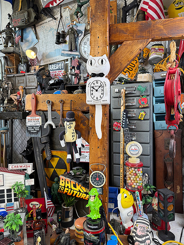 キットキャット　クロック　（ホワイトジェントルマン）　　MADE IN U.S.A. ■ アメリカン雑貨 アメリカ雑貨 |  | 05