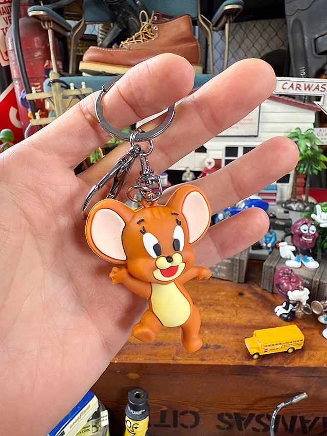 トムとジェリー PVCフィギュア キーホルダー （ジェリー