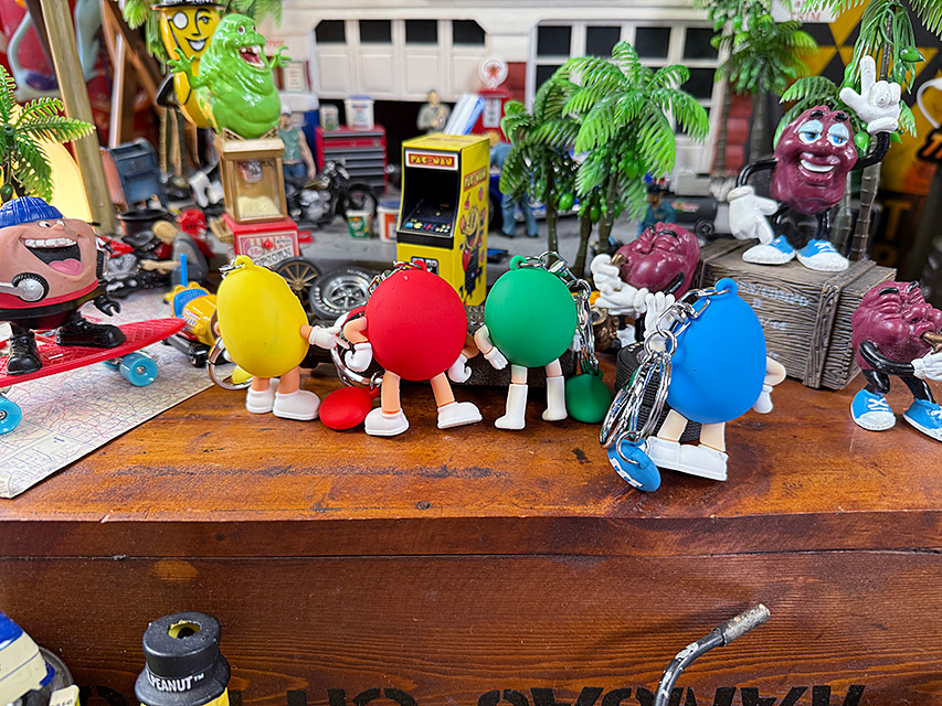 M&M's　PVCフィギュア　キーホルダー　（4体セット） ■ アメリカン雑貨 アメリカ雑貨 爆買 |  | 06