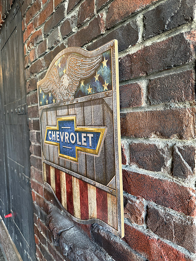 ビッグサイズ　ウッドサイン　（シボレー/イーグル）　MDF　木製看板 ■ アメリカン雑貨 アメリカ雑貨 |  | 02