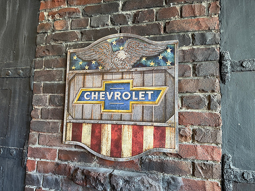 ビッグサイズ　ウッドサイン　（シボレー/イーグル）　MDF　木製看板 ■ アメリカン雑貨 アメリカ雑貨 |  | 04