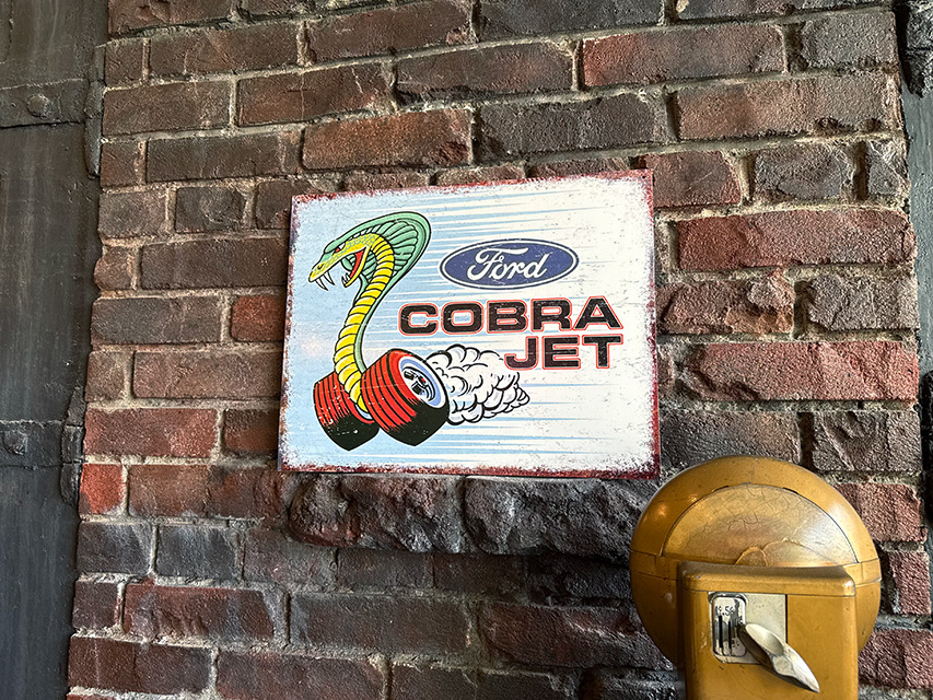 フォード　コブラジェット　ブリキ看板 ■ アメリカン雑貨 アメリカ雑貨 |  | 05