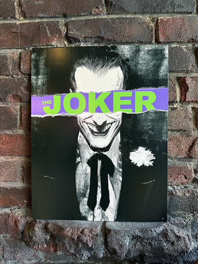 DCコミックス　ジョーカー　ブリキ看板　（Sliced）　バットマン ■ アメリカン雑貨 アメリカ雑貨 | 