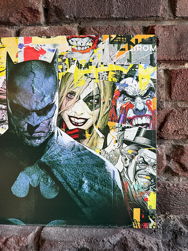 バットマン VS ジョーカー軍団　ブリキ看板 ■ アメリカン雑貨 アメリカ雑貨 |  | 02