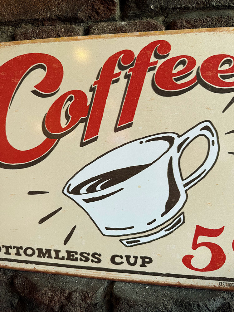 コーヒー　5セント　ブリキ看板　■ アメリカン雑貨 アメリカ雑貨 |  | 01