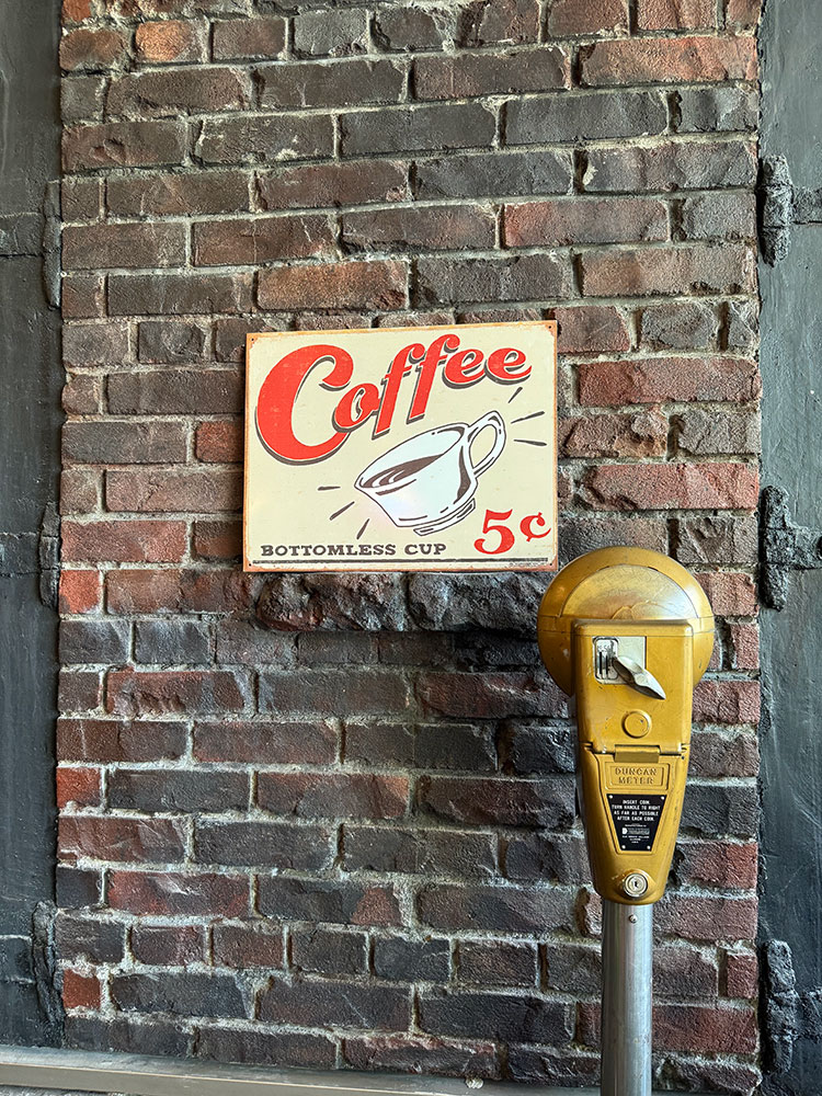 コーヒー　5セント　ブリキ看板　■ アメリカン雑貨 アメリカ雑貨 |  | 02