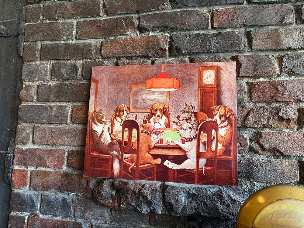 7ひきのワンちゃんポーカー大会　ブリキ看板　■ アメリカン雑貨 アメリカ雑貨 | アメリカン レトロ | 05