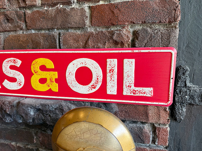 シェル　ガス＆オイル　エンボス　ティンサイン　ブリキ看板 ■ アメリカン雑貨 アメリカ雑貨 |  | 02