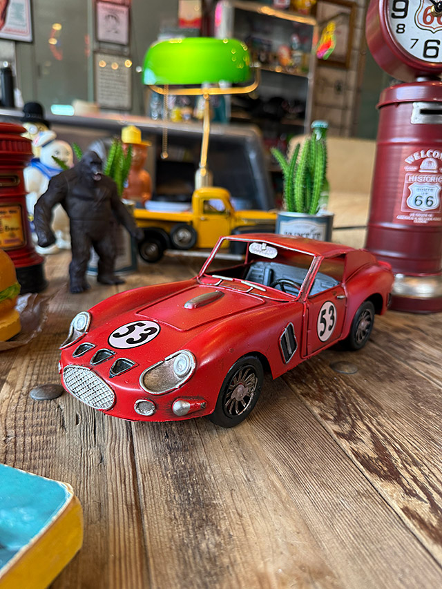 クラシック　レーシングカー　250GTO　ブリキオブジェ ■ アメリカン雑貨 アメリカ雑貨 | 