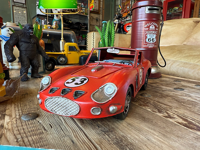 クラシック　レーシングカー　250GTO　ブリキオブジェ ■ アメリカン雑貨 アメリカ雑貨 |  | 02