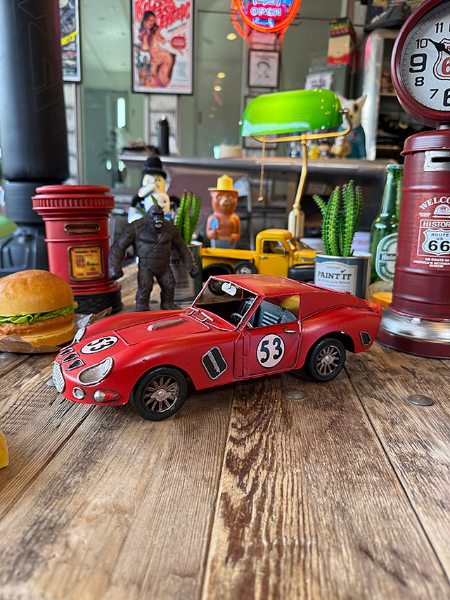 クラシック　レーシングカー　250GTO　ブリキオブジェ ■ アメリカン雑貨 アメリカ雑貨 |  | 03