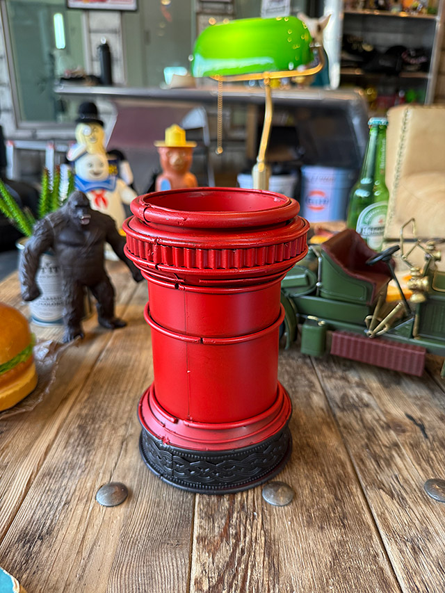 外国の郵便ポスト　フラワーポット　ブリキオブジェ ■ アメリカン雑貨 アメリカ雑貨 |  | 03