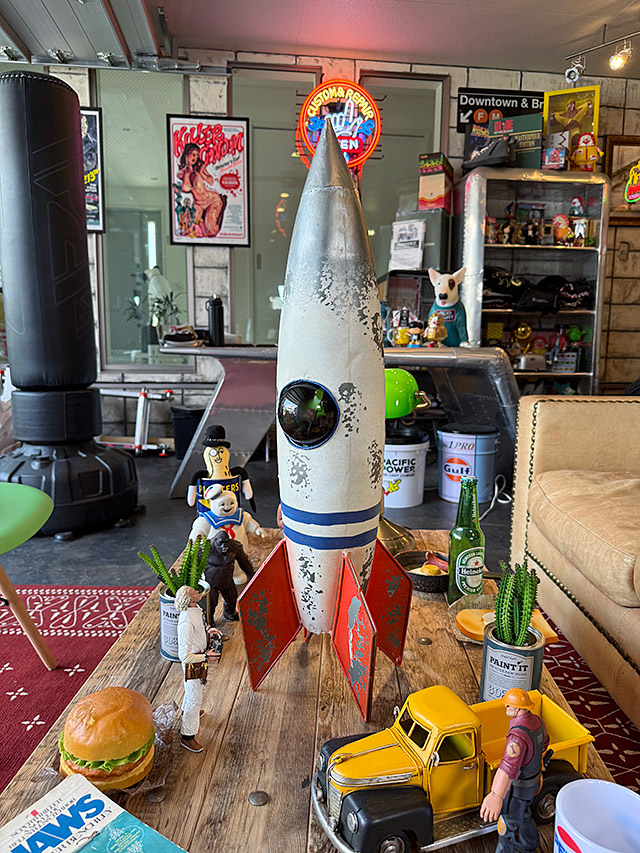 マスダヤ U.S.A-NASA APOLLOノンホールロケット ブリキ玩具 ロケット ブリキ マスダヤ U.S.A-NASA APOLLOノンホールロケット