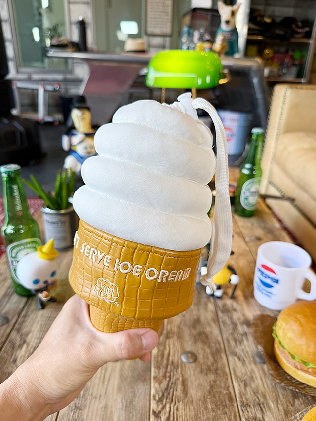 Yahoo! Yahoo!ショッピング(ヤフー ショッピング)ヤップ　ソフトクリーム　ポーチ　巾着袋　小物入れ　yup! ■ アメリカン雑貨 アメリカ雑貨