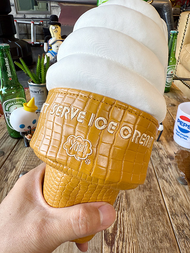 ヤップ　ソフトクリーム　ポーチ　巾着袋　小物入れ　yup! ■ アメリカ雑貨 アメリカン雑貨 |  | 02