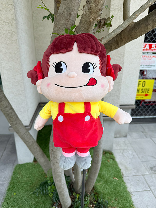 不二家　ペコちゃん　ゴルフクラブ　ヘッドカバー　ぬいぐるみ ■ アメリカン雑貨 アメリカ雑貨 | 