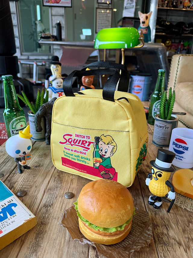 アドバタイジング　ランチバッグ　（スクアート）　保冷バッグ ■ アメリカン雑貨 アメリカ雑貨 | 