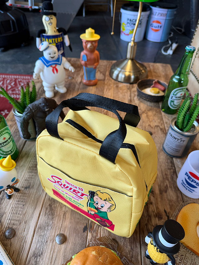 アドバタイジング　ランチバッグ　（スクアート）　保冷バッグ ■ アメリカン雑貨 アメリカ雑貨 |  | 01