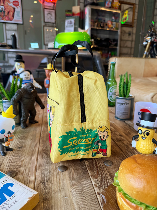 アドバタイジング　ランチバッグ　（スクアート）　保冷バッグ ■ アメリカン雑貨 アメリカ雑貨 |  | 03