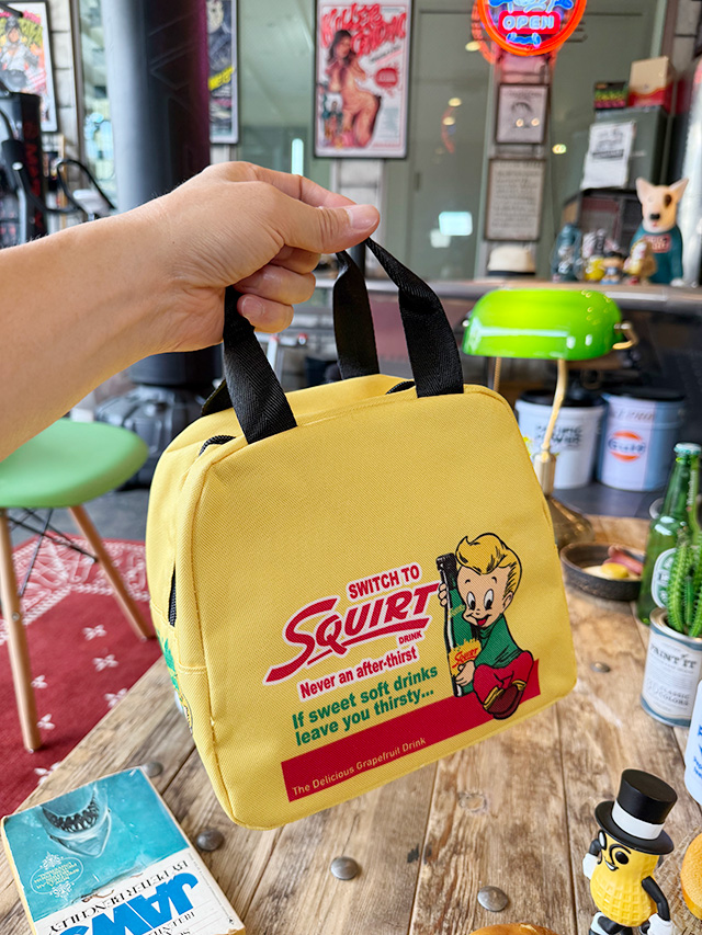 アドバタイジング　ランチバッグ　（スクアート）　保冷バッグ ■ アメリカン雑貨 アメリカ雑貨 |  | 04