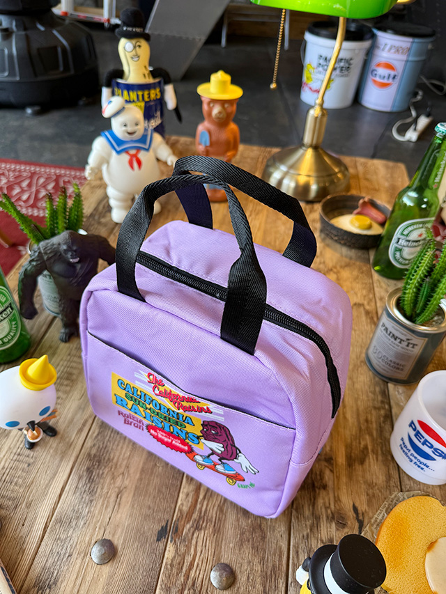 アドバタイジング　ランチバッグ　（カリフォルニアレーズン）　保冷バッグ ■ アメリカン雑貨 アメリカ雑貨 |  | 01