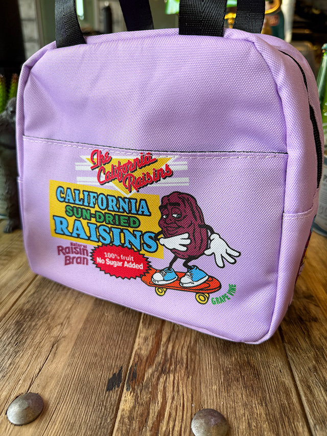 アドバタイジング　ランチバッグ　（カリフォルニアレーズン）　保冷バッグ ■ アメリカン雑貨 アメリカ雑貨 |  | 02