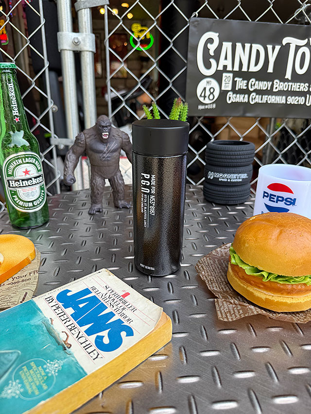 ポストジェネラル　保温＆保冷　ステンレス　二重構造　ショートボトル　260ml　ダブルウォール　（ブラック） 爆買 |  | 01