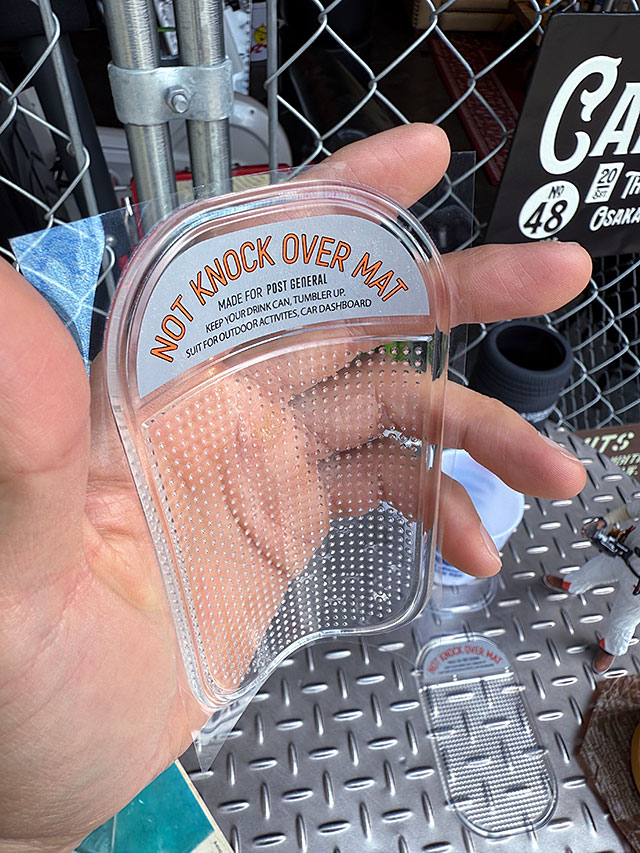 ポストジェネラル　粘着性のあるゲル素材マット　ノットノックオーバーマット　4枚セット　（クリア） ■ アメリカ雑貨 アメリカン雑貨 |  | 04