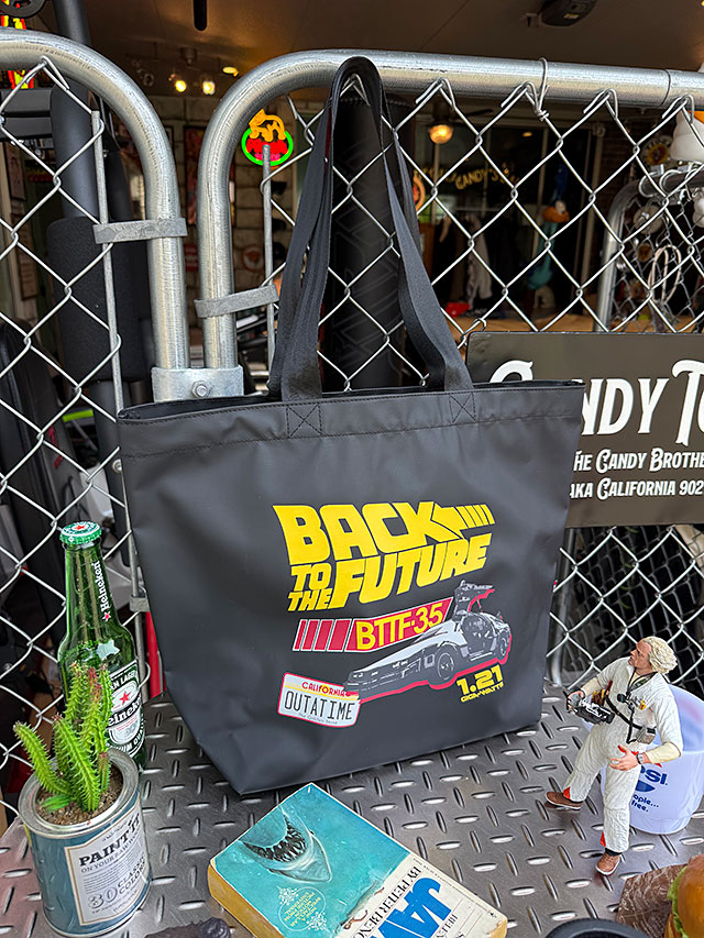 映画　バック・トゥ・ザ・フューチャー　デロリアン　トートバッグ ■ アメリカン雑貨 アメリカ雑貨 | 