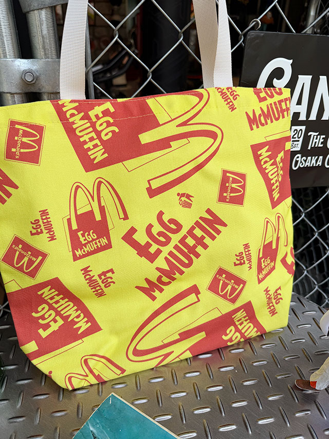 マクドナルド　エッグマックマフィン　＆　クォーターパウンダー　オフィシャル　トートバッグ ■ アメリカ雑貨 アメリカン雑貨 |  | 01