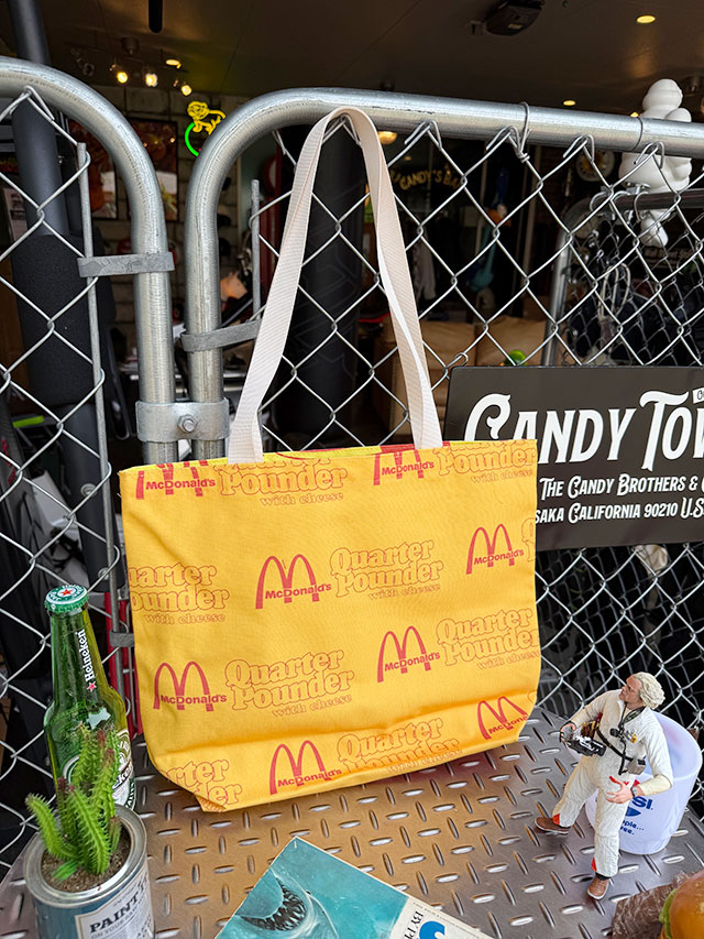 マクドナルド　エッグマックマフィン　＆　クォーターパウンダー　オフィシャル　トートバッグ ■ アメリカ雑貨 アメリカン雑貨 |  | 02