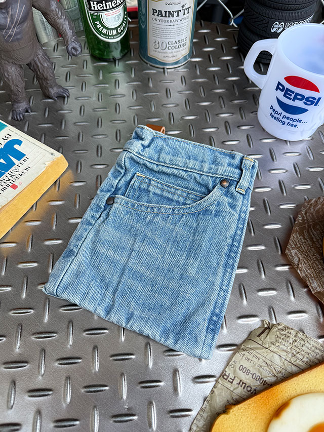 アライヤン　ジーンズポシェット　＆　ショルダーストラップ （淡色）　岡山産デニム　MADE IN JAPAN　■ アメリカ雑貨 アメリカン雑貨 |  | 12