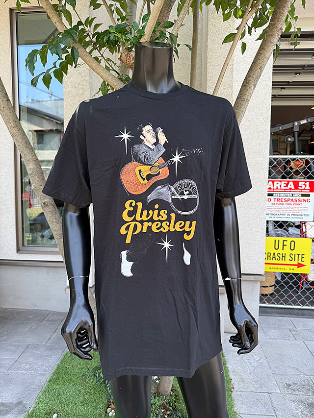 サンレコード エルヴィス・プレスリー オフィシャルTシャツ （Lサイズ