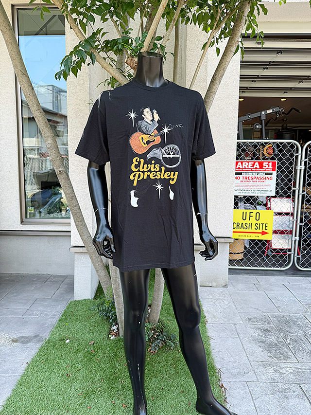 サンレコード エルヴィス・プレスリー オフィシャルTシャツ （Lサイズ