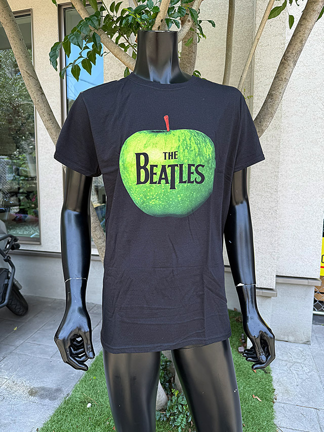 レア ビートルズ オフィシャルTシャツ 1989 The Beatles XL ビートルズ グリーンアップルロゴ オフィシャル Tシャツ 公式グッズ