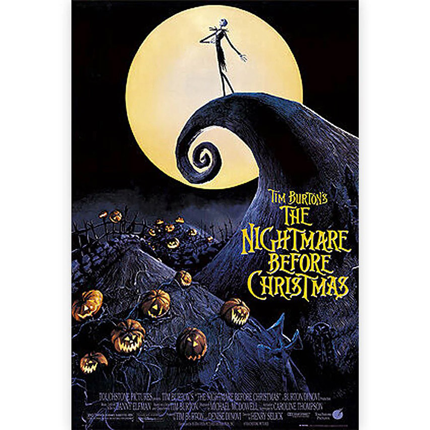 ナイトメア・ビフォア・クリスマス　オフィシャルポスター　※フレームは付属しません　公式グッズ ■ アメリカン雑貨 アメリカ雑貨 | 