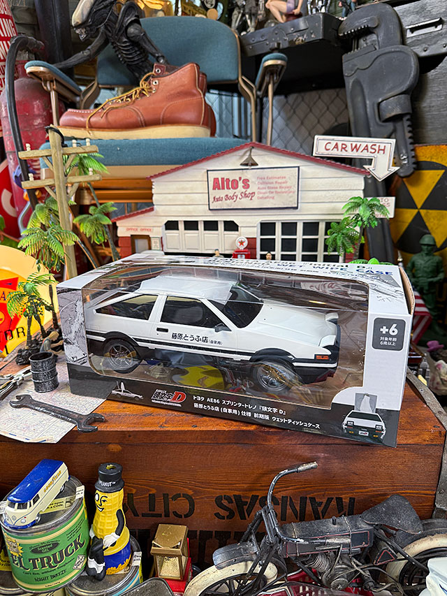 頭文字D　トヨタ AE86 スプリンタートレノ　藤原とうふ店(自家用)仕様　ウェットティッシュケース ■ アメリカン雑貨 アメリカ雑貨 |  | 07