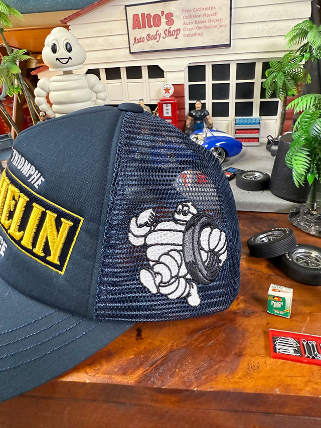 ミシュラン　メッシュキャップ　リップストップ　（ネイビー） ■ アメリカン雑貨 アメリカ雑貨 |  | 02